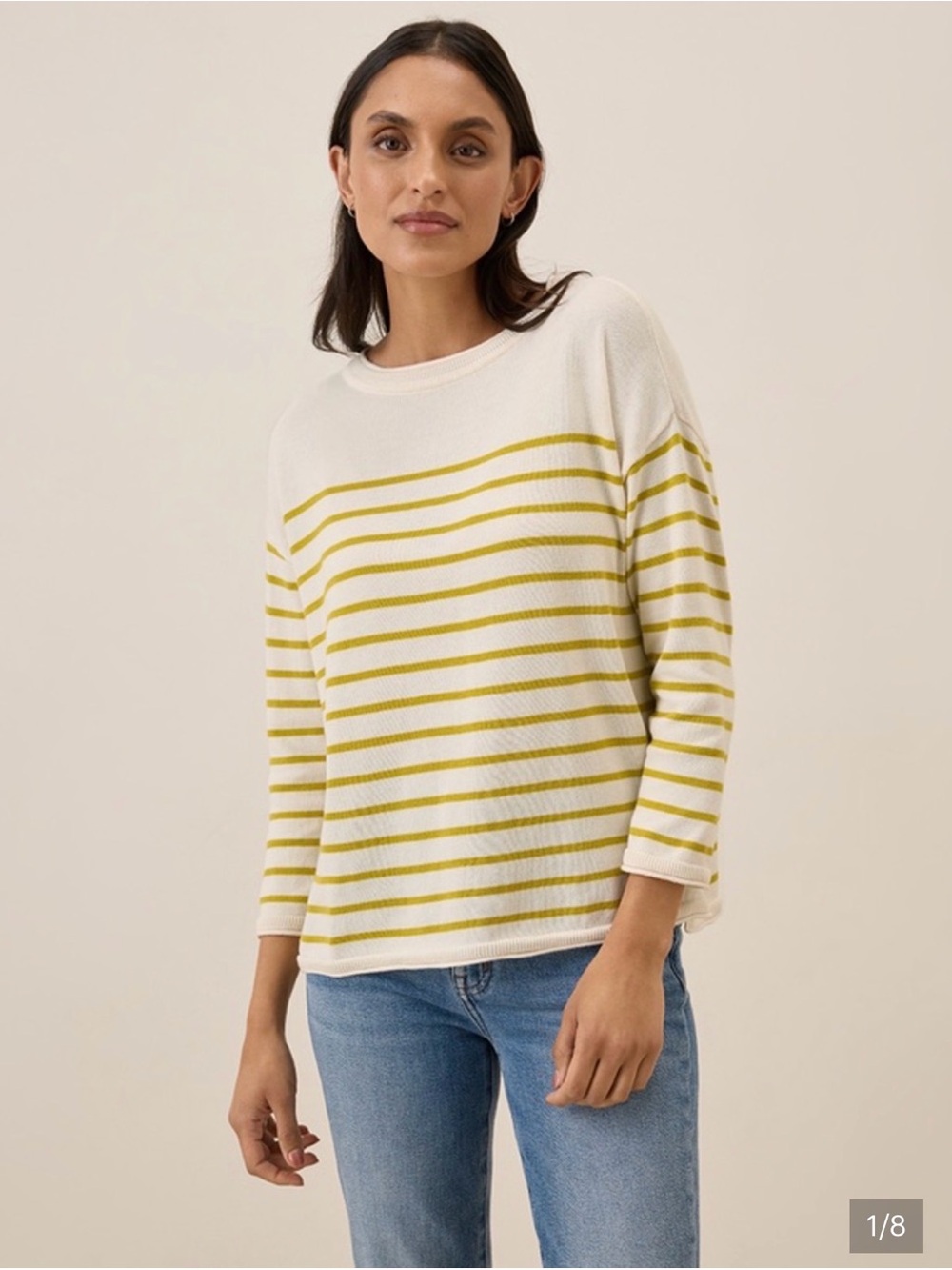 Pact Fine Knit Organic Cotton Wide Neck Sweater Long Sleeve Lightweight XL